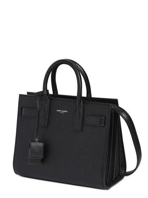 ysl sac de jour luisaviaroma|Nano sac de jour leather top handle bag .